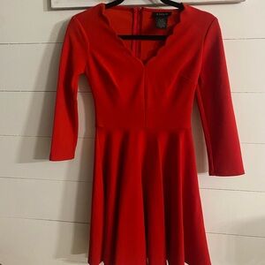 The Perfect Red Dress! New Size 1/2
